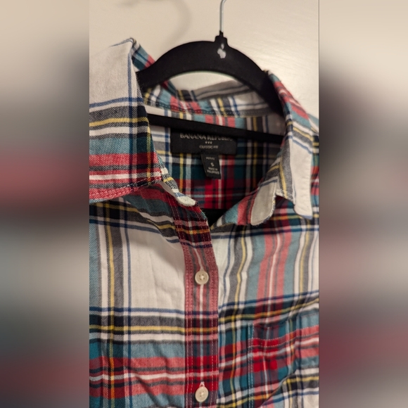 Banana Republic Blanket Plaid Shirt - Picture 2 of 3